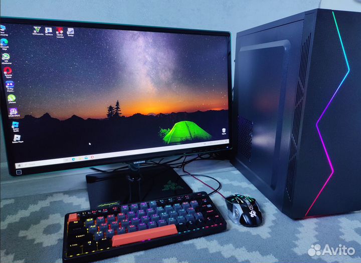 Компьютер с монитором