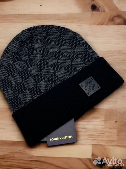 Мужская зимняя шапка Louis Vuitton