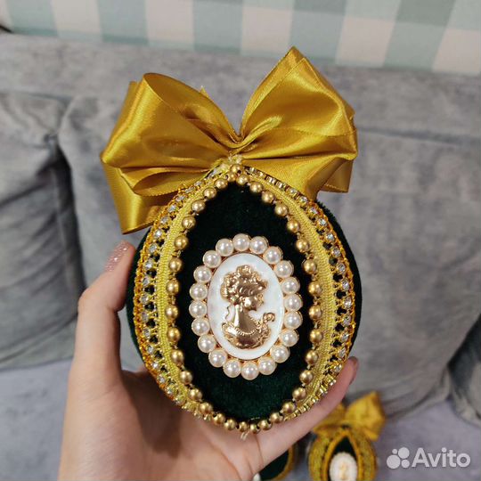 Елочный шар ручной работы