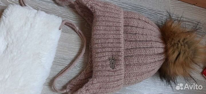 Шапочки и шарфы на 3-6 лет