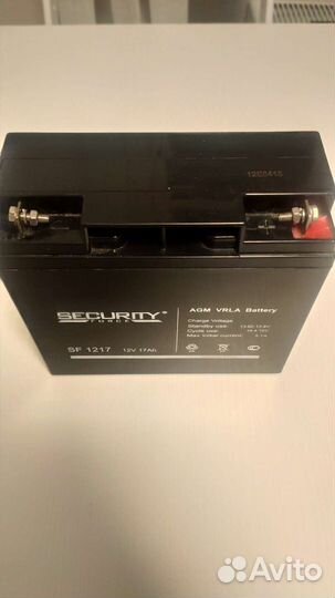 Аккумулятор security SF 1217
