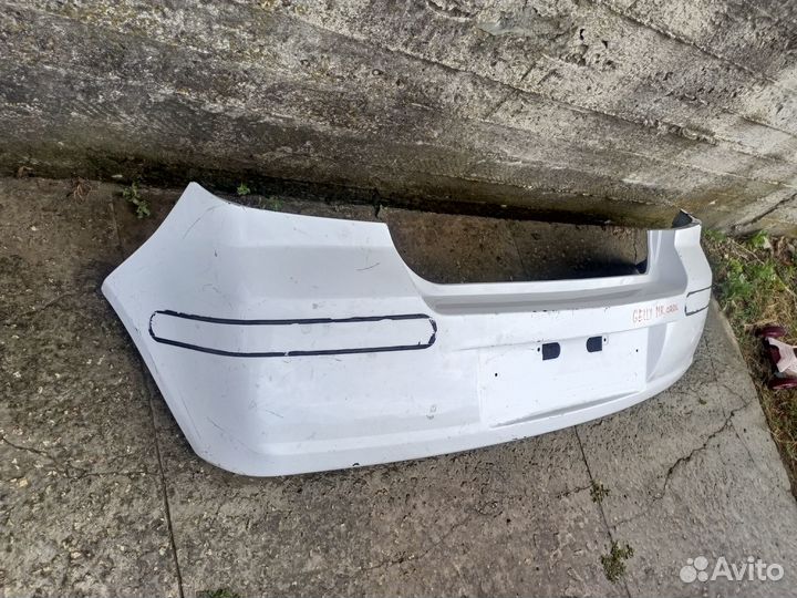 Заднии бампер geeli mk cross