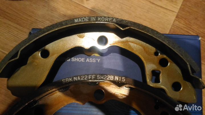 Задние тормозные колодки для KIA Sephia II,Shuma