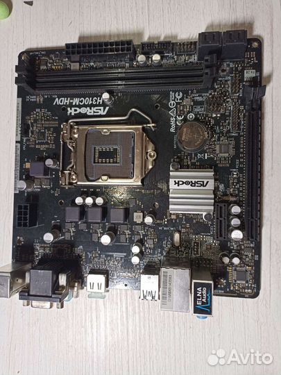 Материнская плата asrock h310 mini,micro itx обмен