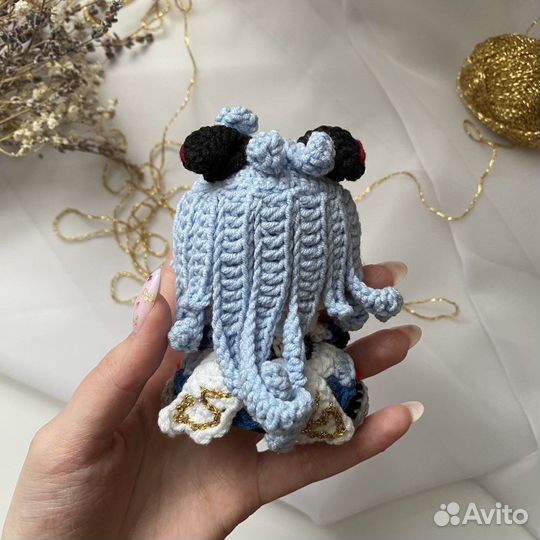 Вязаная игрушка Гань Юй из Genshin Impact