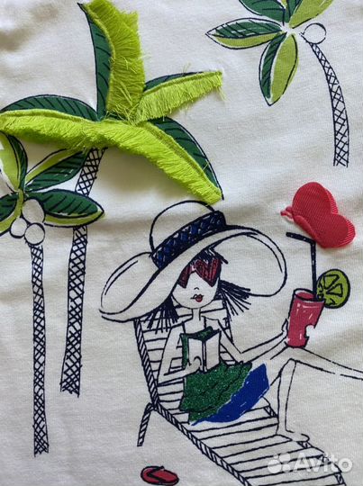 Новый комплект футболка +лосины