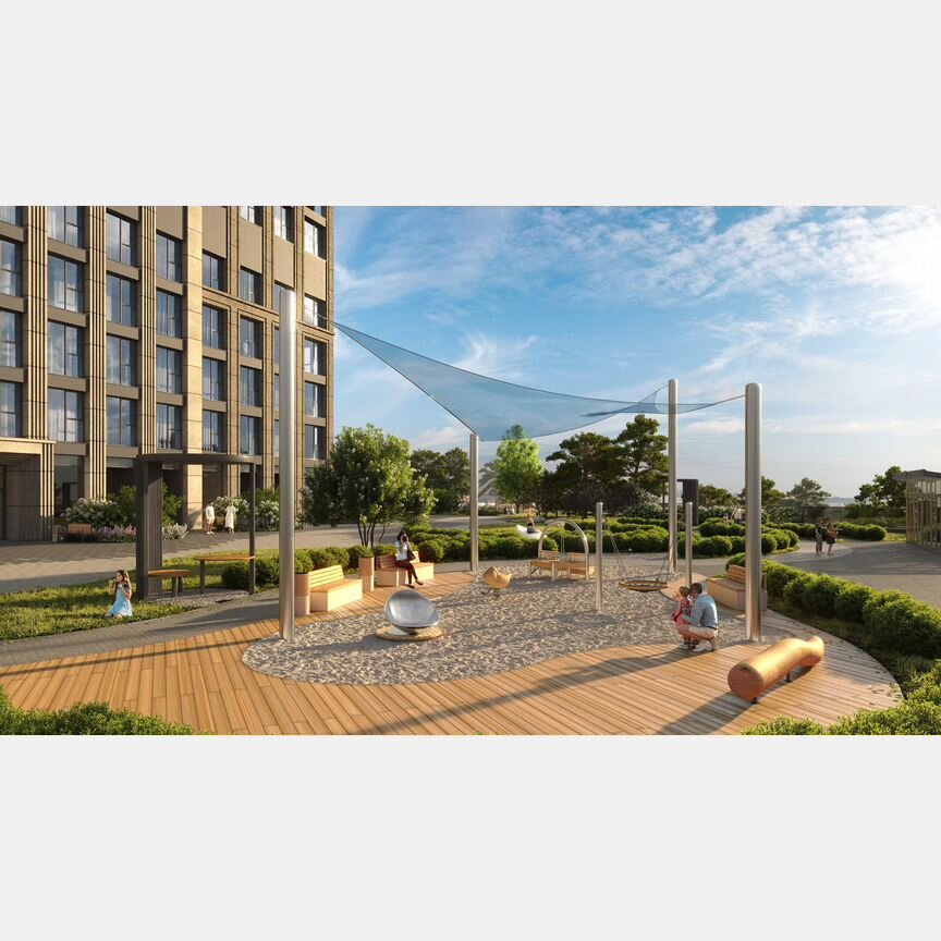 1-к. квартира, 54,2 м², 23/52 эт.