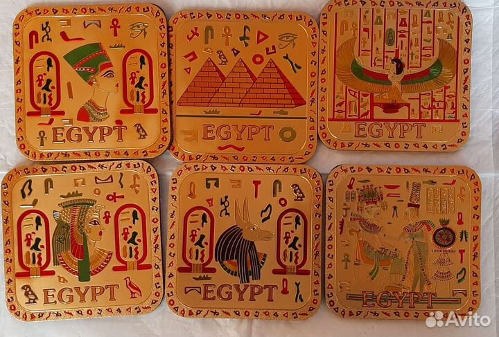 Магнитные подставки под стаканы(чашки) новые