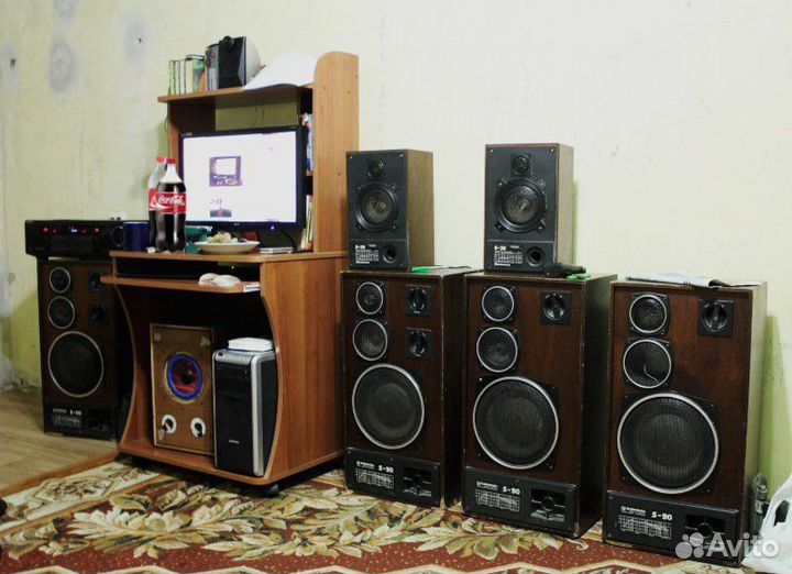 Акустические колонки Вега S- 90 Radiotehnika