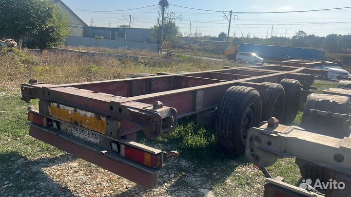 Полуприцеп контейнеровоз Schmitz Cargobull SCF24G, 2004