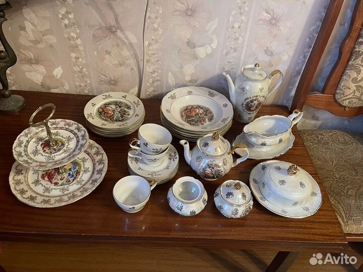 Набор посуды Мадонна hakla гдр