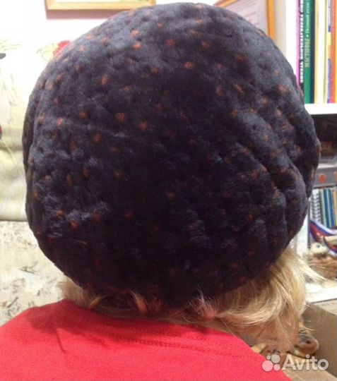 Берет цигейковый женский