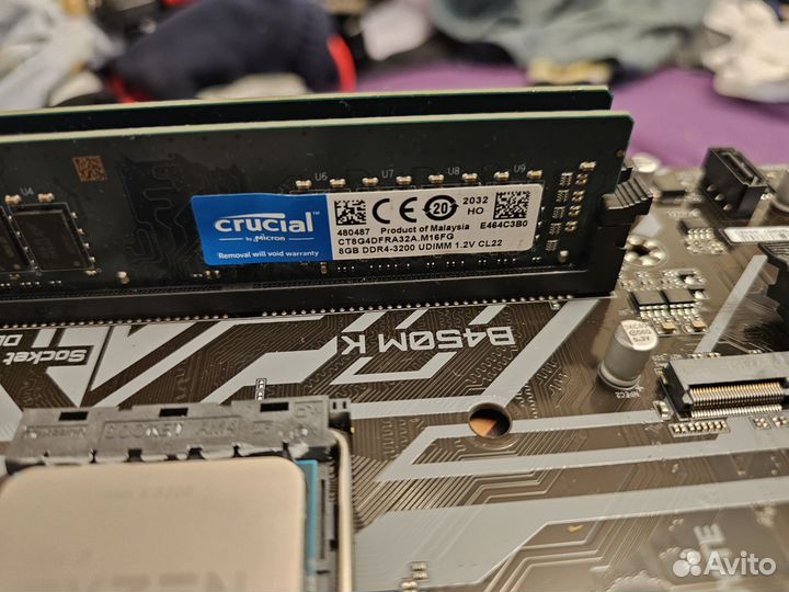 Ryzen 5 5500\B450\RAM16Gb