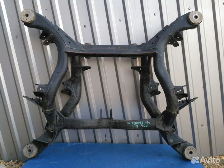 Подрамник задний, балка задняя Volkswagen Touareg