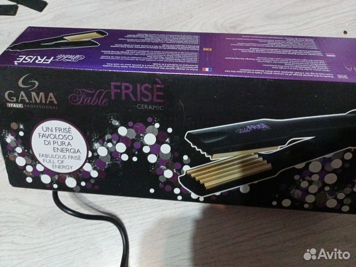 Щипцы гофре для волос GA.MA