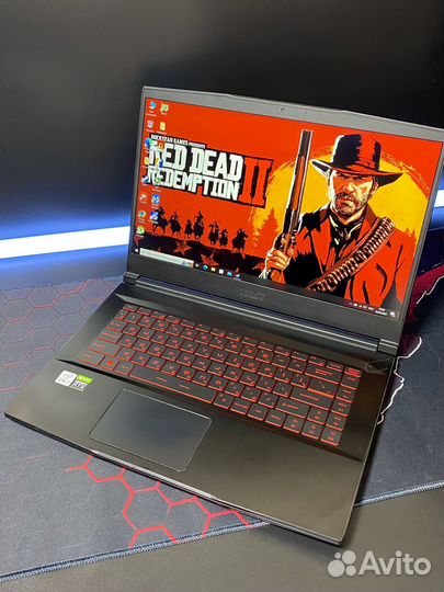 Игровой MSI i7-10750H RTX 3050Ti 16GB