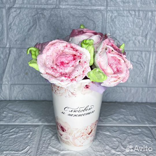 Зефирные тюльпаны. Букеты на выпускной