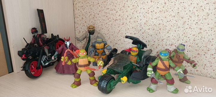 Черепашки ниндзя фигурки