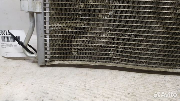 Радиатор кондиционера Hyundai Solaris 1 RB