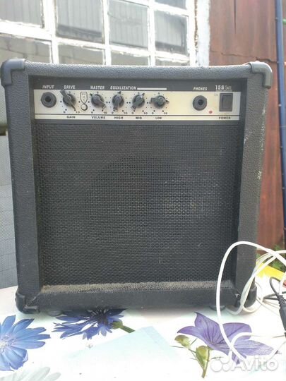 Гитара и усилитель