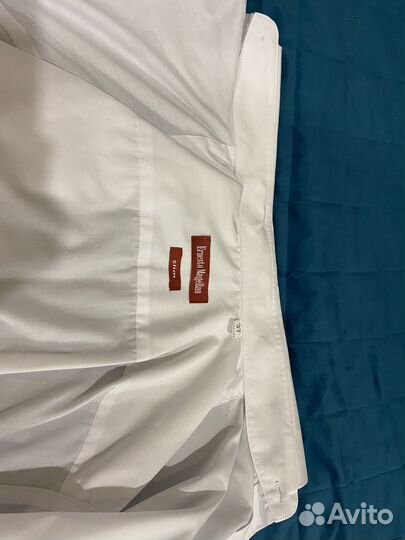 Белая рубашка ernesto magellan