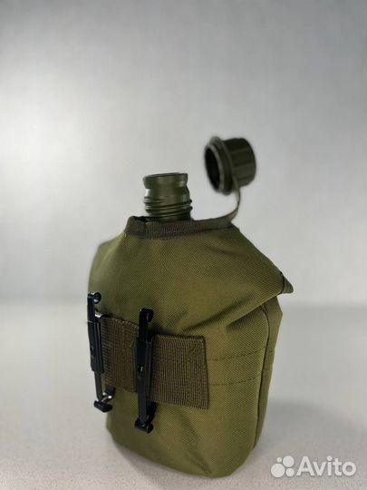Фляжка армейская с котелком