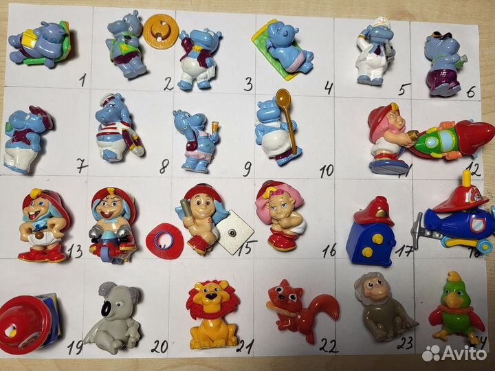 Киндер игрушки 4