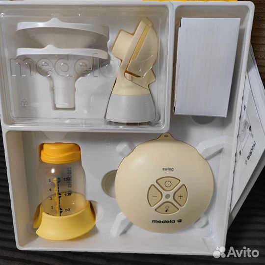 Молокоотсос medela swing flex электрический