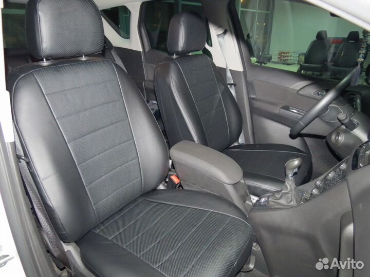 Чехлы экокожа на Opel Meriva c 2011 г. в