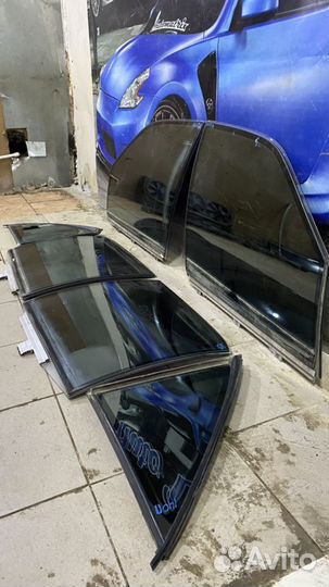 Стекла боковые Mercedes Benz W140