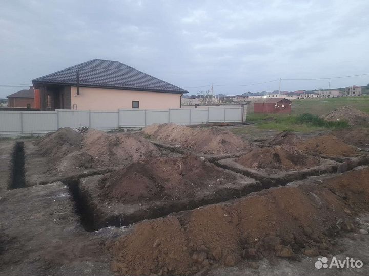 Услуги мини-экскаватора