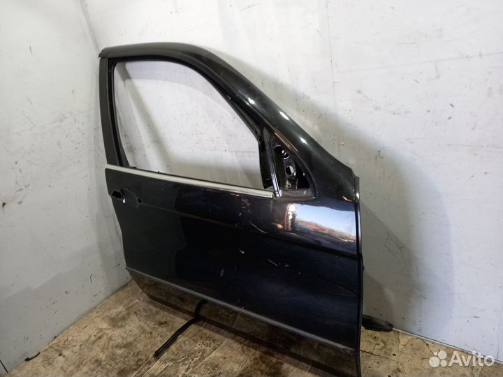 Дверь бмв х5 е53 темно синяя, без ручки