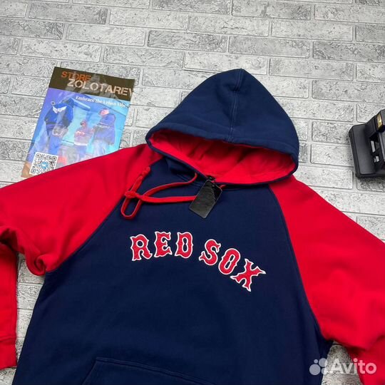 Худи / Кофта MLB Boston Red Sox Pullover Hooded