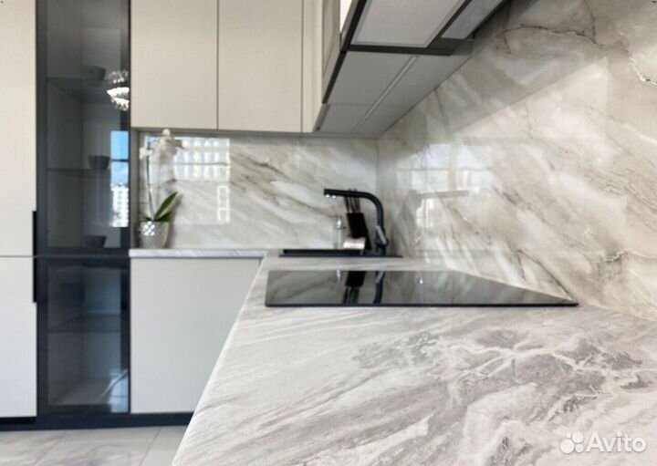 Кухня Коффейный Минимализм по индивидуальному зака