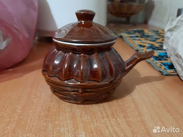 Горшок керамический кухонный/ кокотница