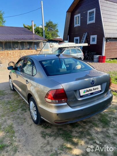 Volkswagen Polo 1.6 МТ, 2017, 140 000 км