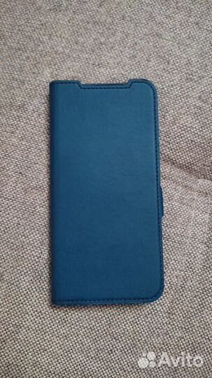 Чехол-книжка DF для Xiaomi Redmi Note 10/10S синий