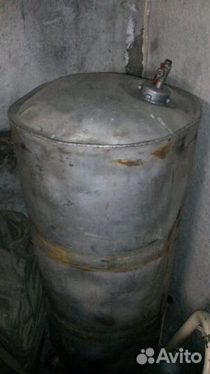 350 л. алюминиевый бак