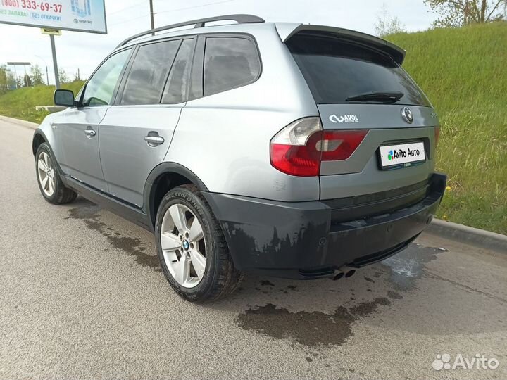 BMW X3 2.5 AT, 2005, 245 262 км