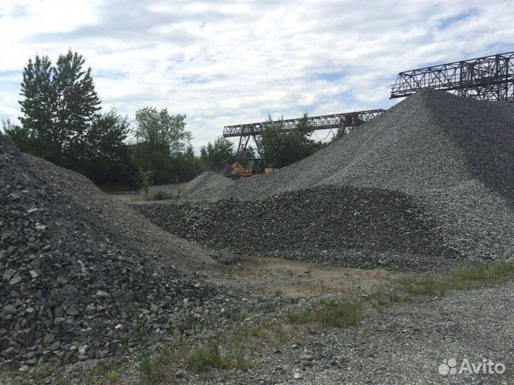 Щебень в наличии