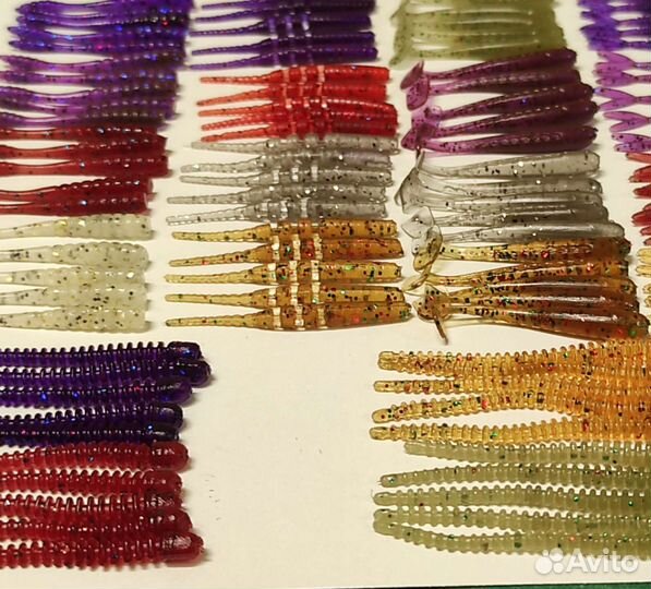 Набор 100 приманок для микроджига и мормышинга