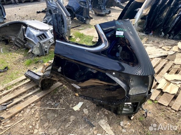 Mitsubishi Outlander 3 задняя часть крылья задние