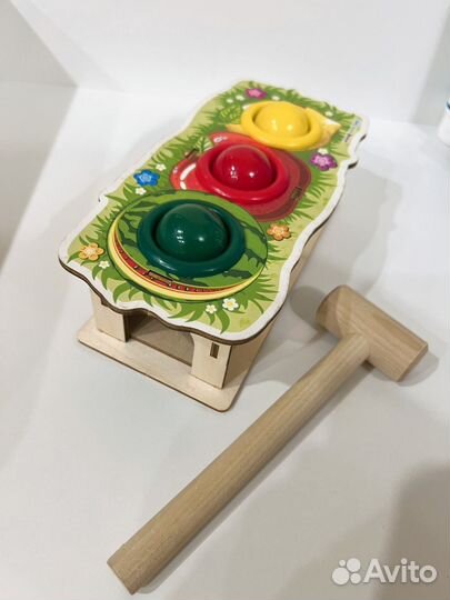 Развивающие игрушки, сортеры для малышей