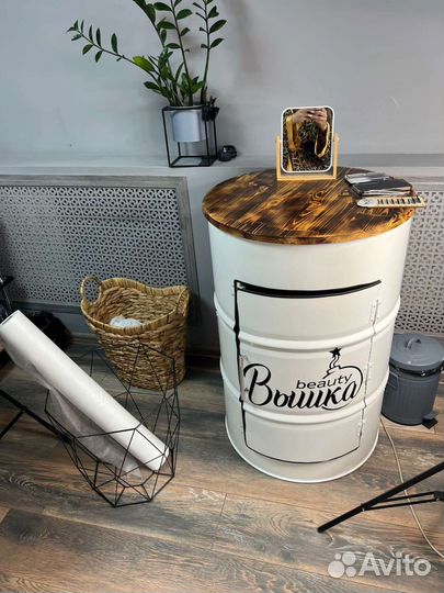 Бочка шкаф лофт