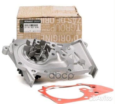 Помпа, водяной насос renault Logan/Megane/lada