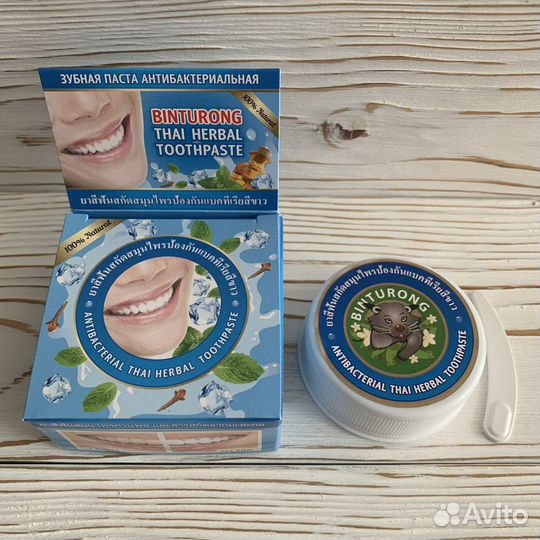 Тайская зубная паста антибактериальная 33 гр