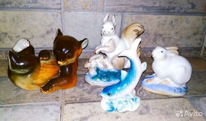 Фарфоровые фигурки СССР