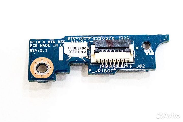 Плата кнопки включения PT10 8 BTN BRD REV: 2.1 для