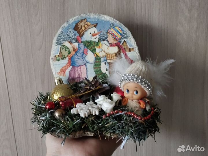 Новогодняя поделка в школу,сад