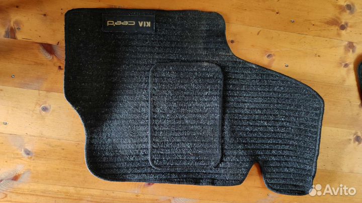 Комплект тканевых ковриков на Kia ceed